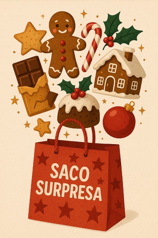 Saco surpresa natal